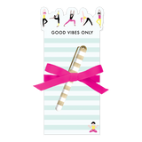 Yoga Life Die-Cut With Pen