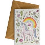 Unicorn Magical Day - Card