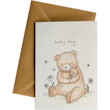 Baby Boy Bear - Card