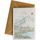 Aoraki Mt Cook - Card