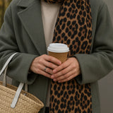 Adeline Scarf - Leopard Print