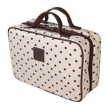 Cream Polka - Hanging Washbag