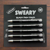 The Ultimate Sweary Pen Pack Black