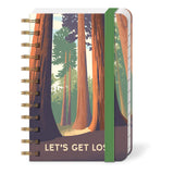 Let's Get Lost Spiral Pocket Notebook