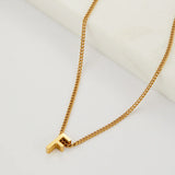 Letter Necklace - Gold
