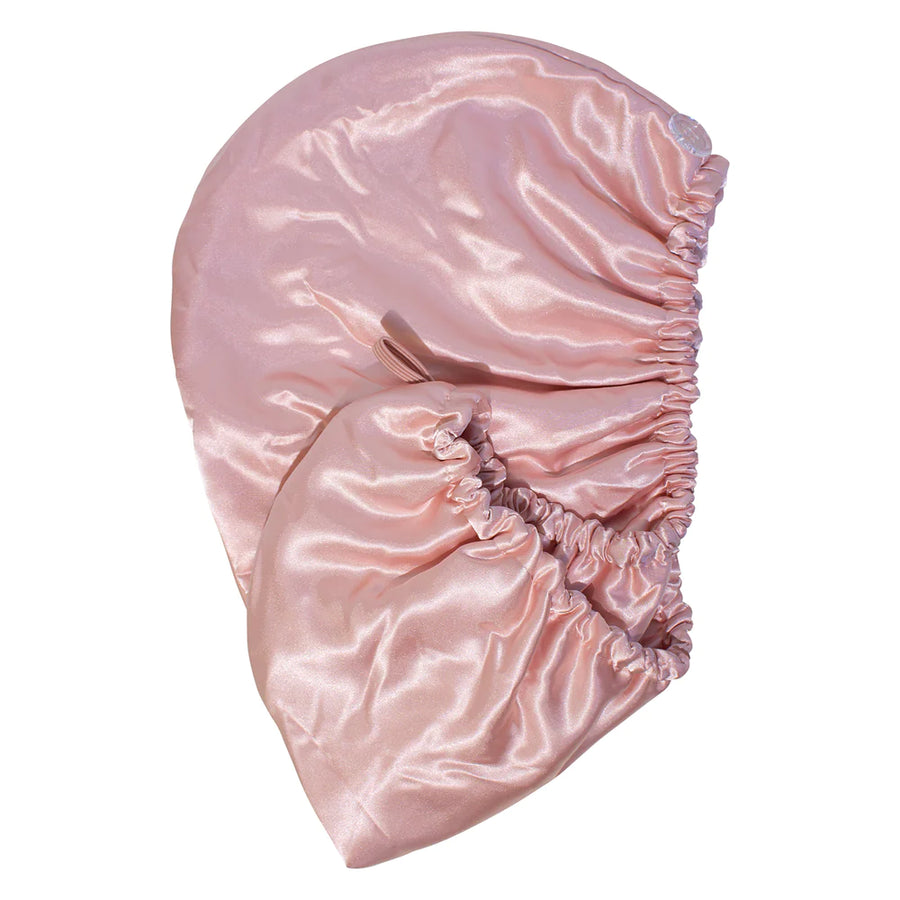 Quick Dry Hair Turban - Satin Pink