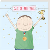 Dad Of The Year - Fathers Day Card