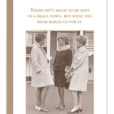 There Isn't Much To Be Seen - Card