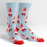 Mens Crew Santa Gnome Socks