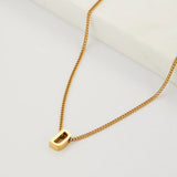 Letter Necklace - Gold