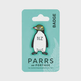 Badge - Peguin with NZ