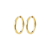 Inner Hoop Earrings Gold - Plated