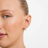 Morin Earrings 2-In-1 Set, Gold-Plated
