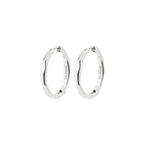 Inner Hoop Earrings Silver-Plated