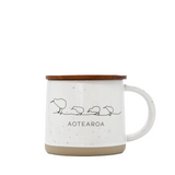 Glazed Ceramic Espresso Mug - Kiwi