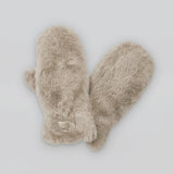 Faux Fur Mitts