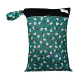 Large Wet Bag - Bees & Leaves