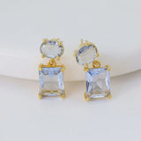 Carly Earring - Blue/Crystal