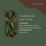 Sandalwood & Cedar Natural Hand & Body Wash