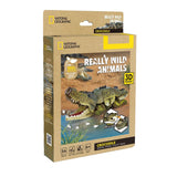 Cubic Fun 3D Puzzle - Really Wild Animals Crocodile