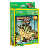 Cubic Fun 3D Puzzle - Dinosaur Unlikely Friends Stegosaurus