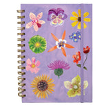 Floral Supernova - A5 Blank Wiro Notebook