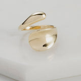 Twin Adjustable Ring - Gold