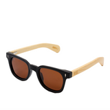 Fabian - Black w/ Wooden Arms