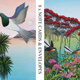 Kereru & Piwakawaka Notecards Pkt 8