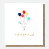 Happy Birthday Balloons - Card