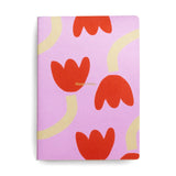 Pink Tulip A5 Notebook