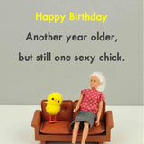 Sexy Chick - Birthday Card