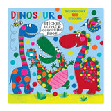 Dinosaur Colouring Book & Sticker Scene Book