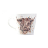 highland bone china mug