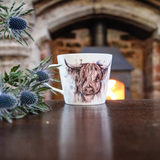 highland bone china mug