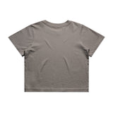 Wo's Heavy Faded Crop Tee - M