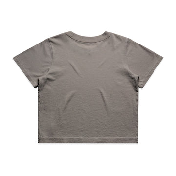 WOS Heavy Faded Crop Tee - M
