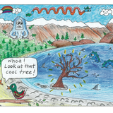 Cool Tree Card