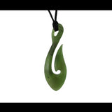 Greenstone - Tall Fish Hook 50mm