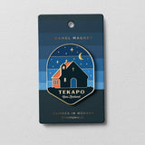 Tekapo Enamel Magnet