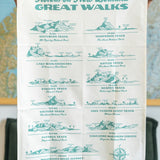 Great Walks Tea Towel