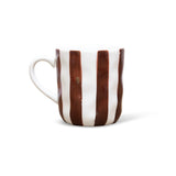 Ceramic Mug - Brown Stripe