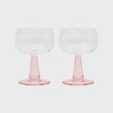 The Romy Wine Glasses - Set of 2 / Blush