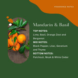 Mandarin & Basil Natural Hand & Body Wash