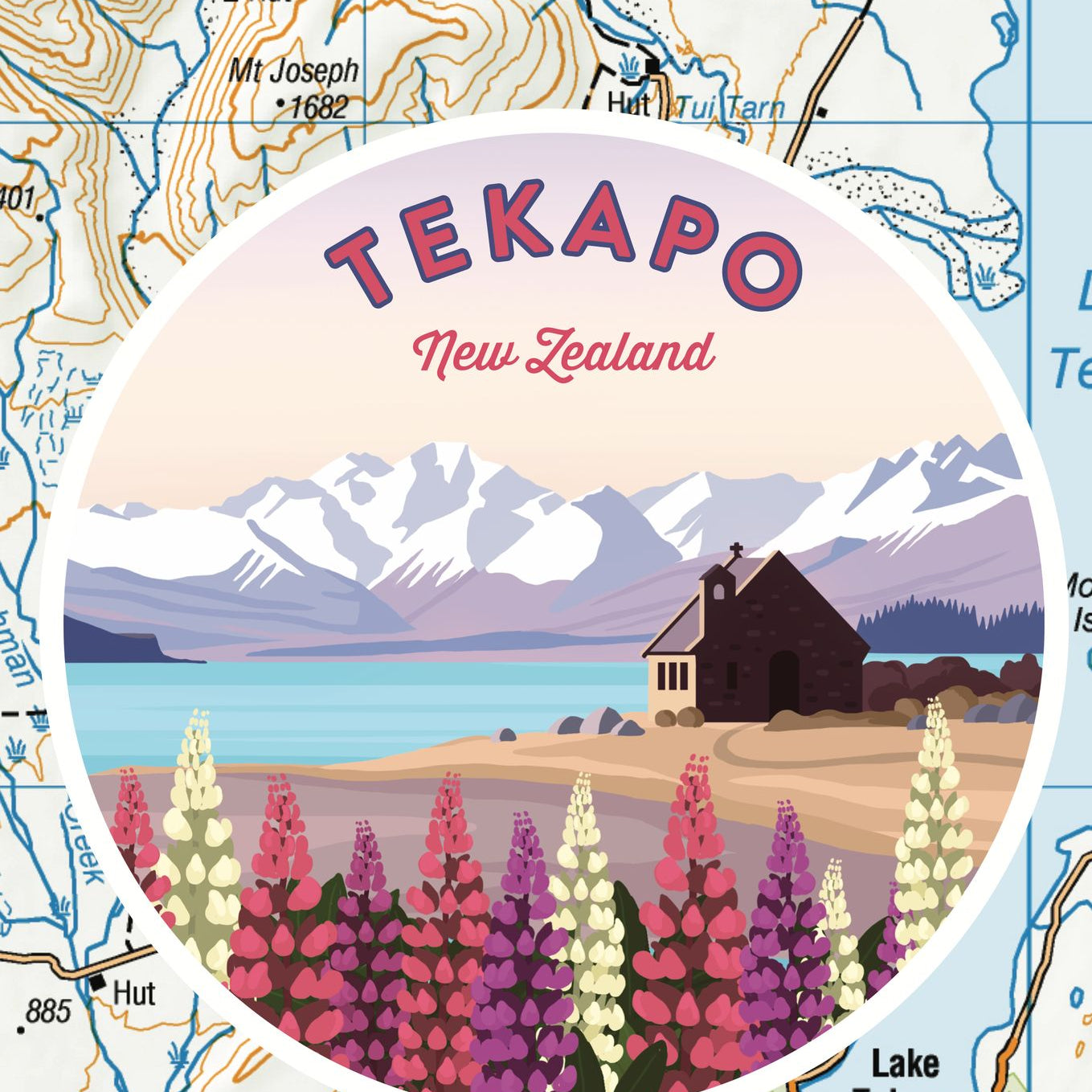 Love Thy Land Sticker