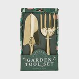 Garden Tool Set 2pcs - Gold