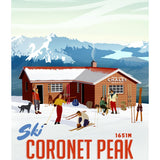 Coronet Peak - A3 Print