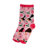 Jacquard Socks - Pretty In Pink
