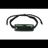 Greenstone Long Bracelet - Macrame Strap