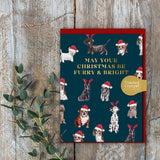 Christmas Be Furry & Bright - Mini Card